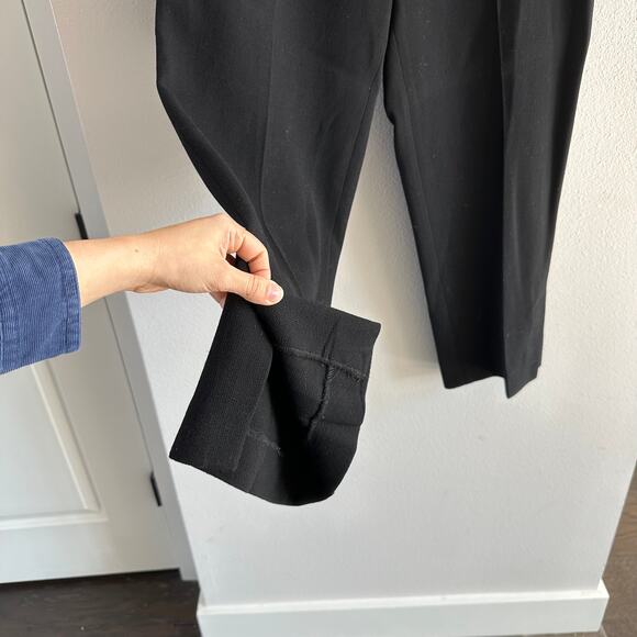 Lela rose wool black side slit Pants Size 14 - Picture 3 of 7